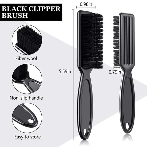 Salon-Grade Haircut Kit 3/4-Piece Set with Spray Bottle Comb Cleaning Brush for Expert Barbers- Elevate Your Haircutting Arsenal