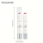 Moisturizing Lipstick Balm Hydrating Long-Lasting Lip Glaze Non-Stick Formula Nude Tone Lip Care Nourishing Lip Gloss