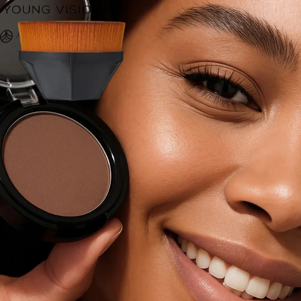 YOUNG VISON Foundation + Matte Powder Oil-Control Brightening Primer Foundation Powder Concealer Color Cosmetics