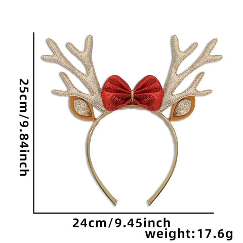 Christmas Headbands Funny Santa Claus Leg Hairband Xmas Kids Favor Gifts Head Band Merry Christmas Natal Navidad Party Decor