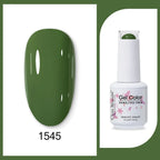 Clou Beaute 15ml Red Black White Green Neon Gel Nail Polish Base Top Coat Velvet Top 400 Colors Semi Permanent Gel Nail Varnish
