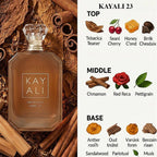 KAYALI Uxury Collection 100ml Eau Parfum with Vanilla Yum Boujee Vanilla Candy Rock Sugar Fleur Majesty Rose Royale Fresh Notes