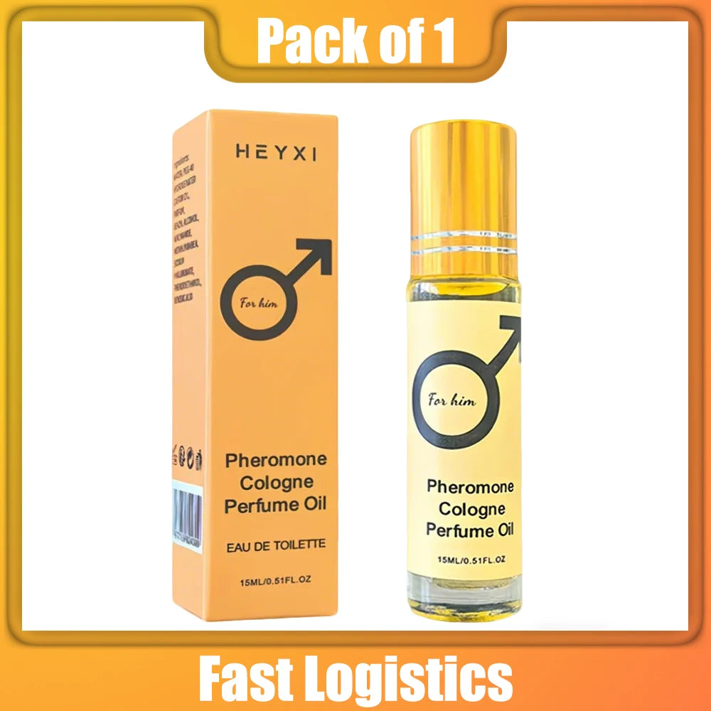 Pheromone Cologne Perfume Oil, lasting fragrance for men and women, portable travel clothes, romantic atmosphere perfume#