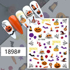 Nail Art Sticker Angel Flower Pattern Stickers Cupid Self-Adhesive Nail Decals Stickers Decoration Press on Nails Accessories