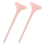 2Pcs Eye Makeup Tools Multifunctional Eyeliner Stencil with Mascara Shield Eyeshadow Applicator Precision Guide for Hooded Eyes