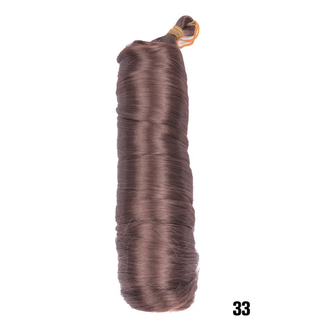 French Curls Braiding Hair Extensions Synthetic Hair Loose Wave Spiral Curl Braids High Temperature Ombre Pre Stretched Hair