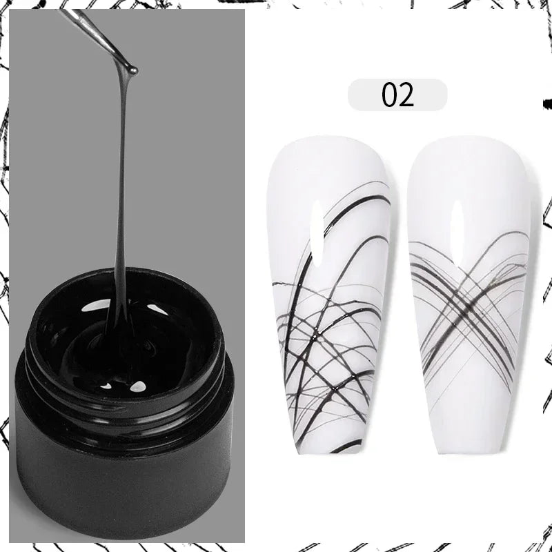 PUETNE 7.5ML Amber Moonlight Cat Magnetic Gel Nail Polish Winter Nails Jelly Glass Cat Eye Soak Off UV Semi-Permanent Varnish