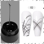 PUETNE 7.5ML Amber Moonlight Cat Magnetic Gel Nail Polish Winter Nails Jelly Glass Cat Eye Soak Off UV Semi-Permanent Varnish