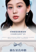 Flower Knows Shell's Jewel Silk Satin Blush Lasting Matte Puffing Natural Brightening Facial Cosmetics 5g