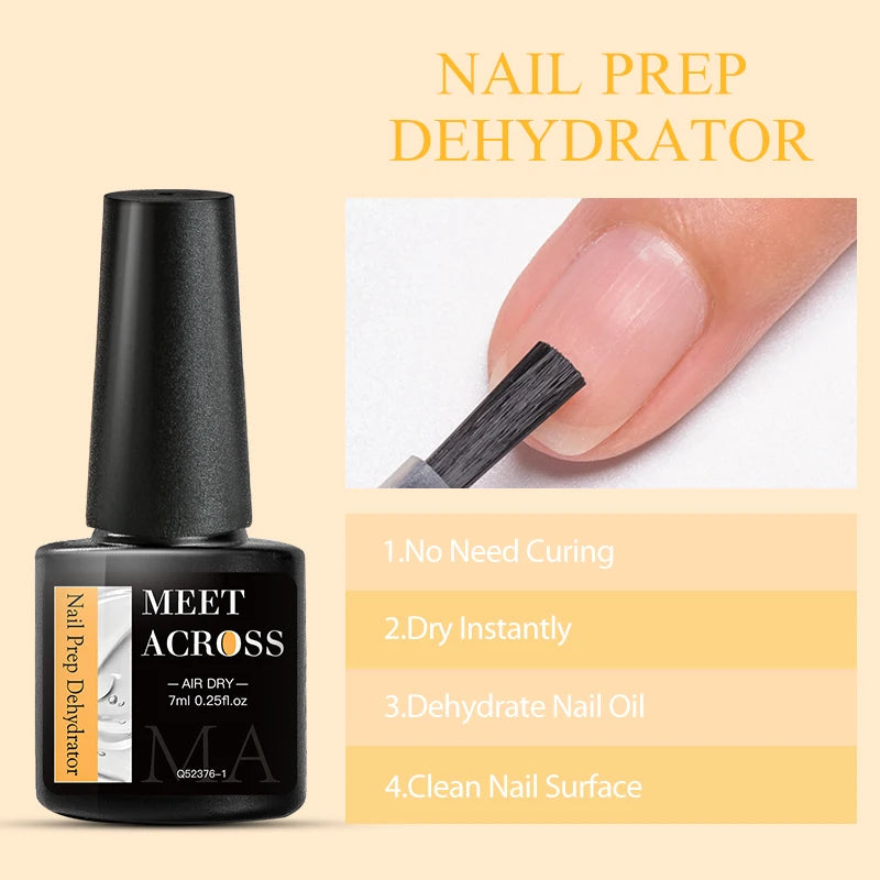 MEET ACROSS 8 Colors Mirror Gel Nail Polish Long-lasting Quick-drying Metallic Gold Silver Red Semi Permanent Varnish Nail Art