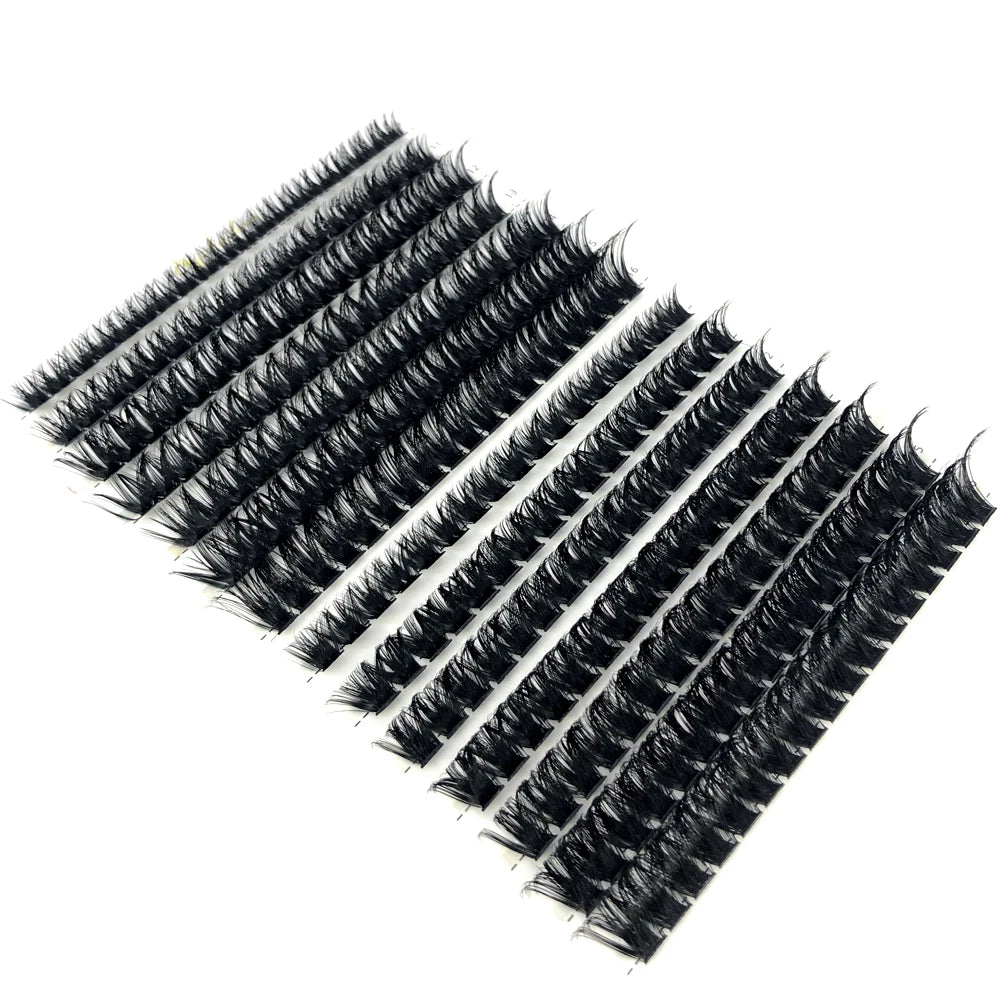 60D/80D Mink Eyelashes 100/280 Bundles Natural Eyelash extension 3D Russia Volume Individual Eyelash Cluster Makeup Tools Lashes