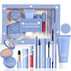 All-In-One Makeup Set,Full Makeup Kit Gift Include Concealer,Foundation,Eyeliner,Eyebrow Pen,Mascara,Lipstick Makeup for Women