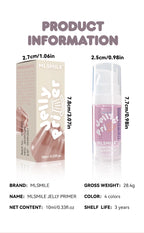 Transparent Jelly Primer Makeup Base Invisible Pore Oil-control Matte Finish Long Lasting Makeup Holding Pre Makeup Primer Gel