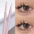 Double-headed Lying Silkworm Pencil Natural Non-smudge Matte Pearlescent Fine Flash Brightening Shadow Pen Highlighting Pen
