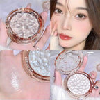 Crystal Bright Light high Gloss Powder Pearl Fine Flash Flash brightening makeup not fly Powder for young girls blush