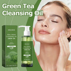 Green Tea Cleansing Oil Refreshing Oil Control Soothing Skin Exfoliation Moisturizing Face Makeup Remover Oil Skin Care 100ml