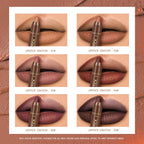 2In1 Matte Lipstick Pencil Waterproof Long Lasting Lip Brown Velvet Lip Liner Pen Lips Makeup Women Cosmetics