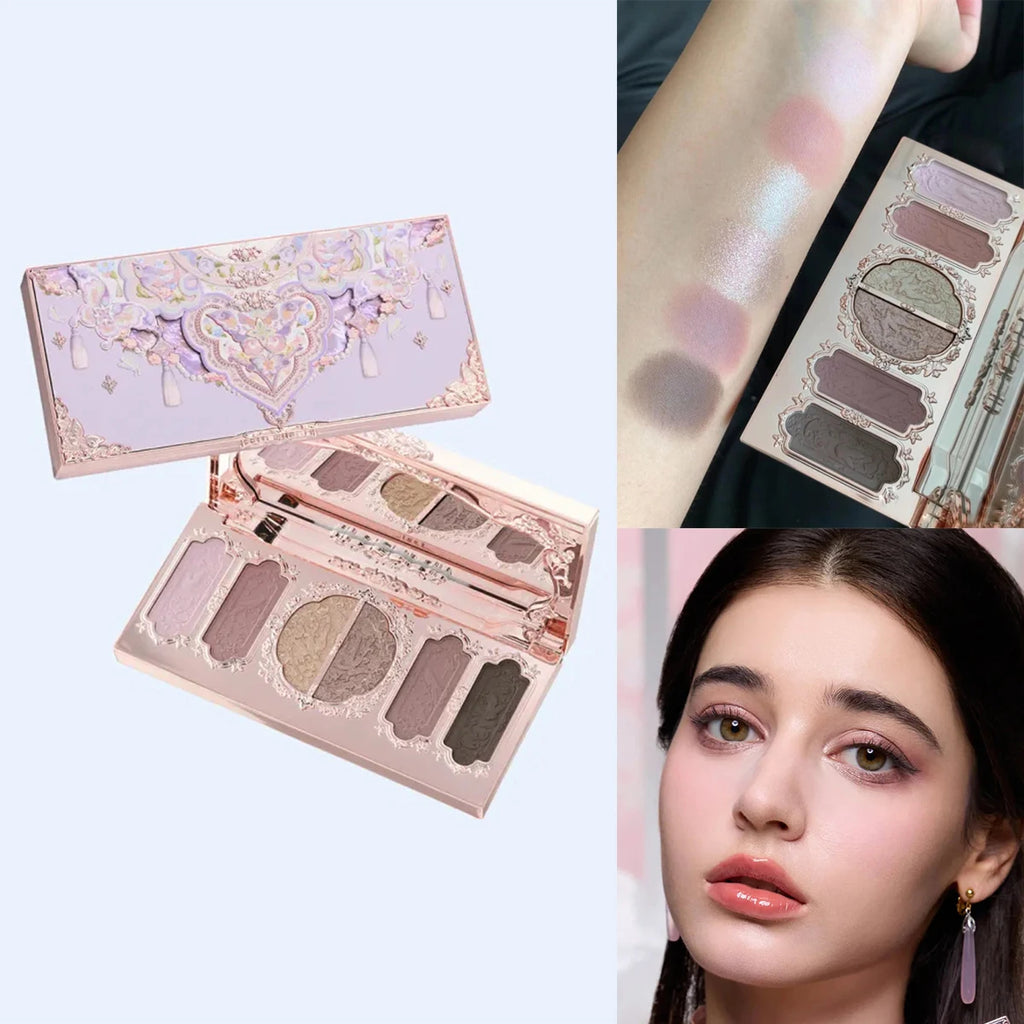 Flower Knows 2026 Bunny Garden Makeup Palette Cute Rabbit Themed Eyeshadow Blush Highlight All In One Cosmetic Collection