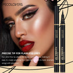 3PCS Ultrafine Liquid Eyeliner - Waterproof, Anti-fouling, Silky, Quick-drying, Durable, for Precise Eye Makeup Applications