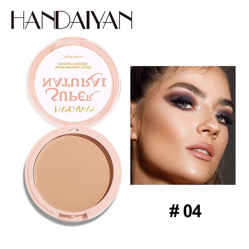 Lasting Oil Control Pressed Powder Bronzer Natural Brighten Waterproof Nude Setting Loose Translucent Powder Dupes Makeup Women