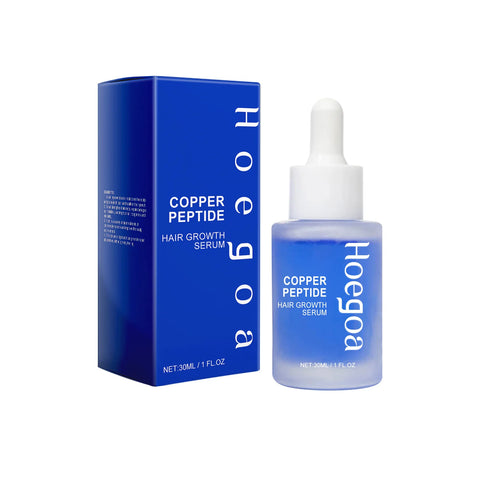 Copper Peptide Hair Grow Serum Prevent Alopecia Moisturizing Hair Dry Frizz Repairing Smoothing Scalp Care Density Hair Essence