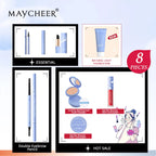 All-In-One Makeup Set,Full Makeup Kit Gift Include Concealer,Foundation,Eyeliner,Eyebrow Pen,Mascara,Lipstick Makeup for Women