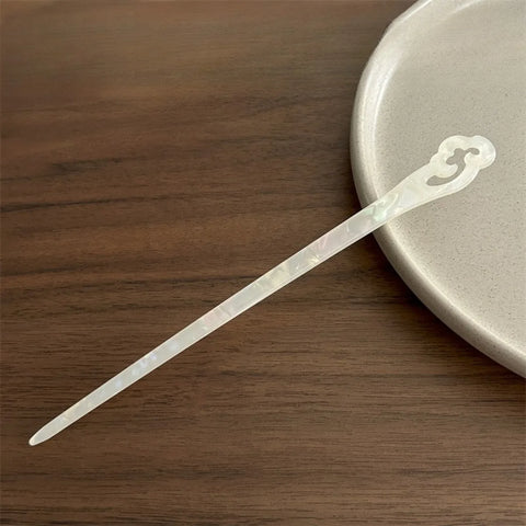 Fashion Acetate Resin Chopsticks Chinese Style Hair Sticks Women Hairpins Hair Clip Headwear Wedding Hair Jewelry Accessories