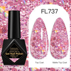 10ml Gel Nail Polish 162 Colors Nail Supplies Vernis Semi Permanent Nail Art Manicure Soak Off LED UV Gel Nail Varnishes Summer