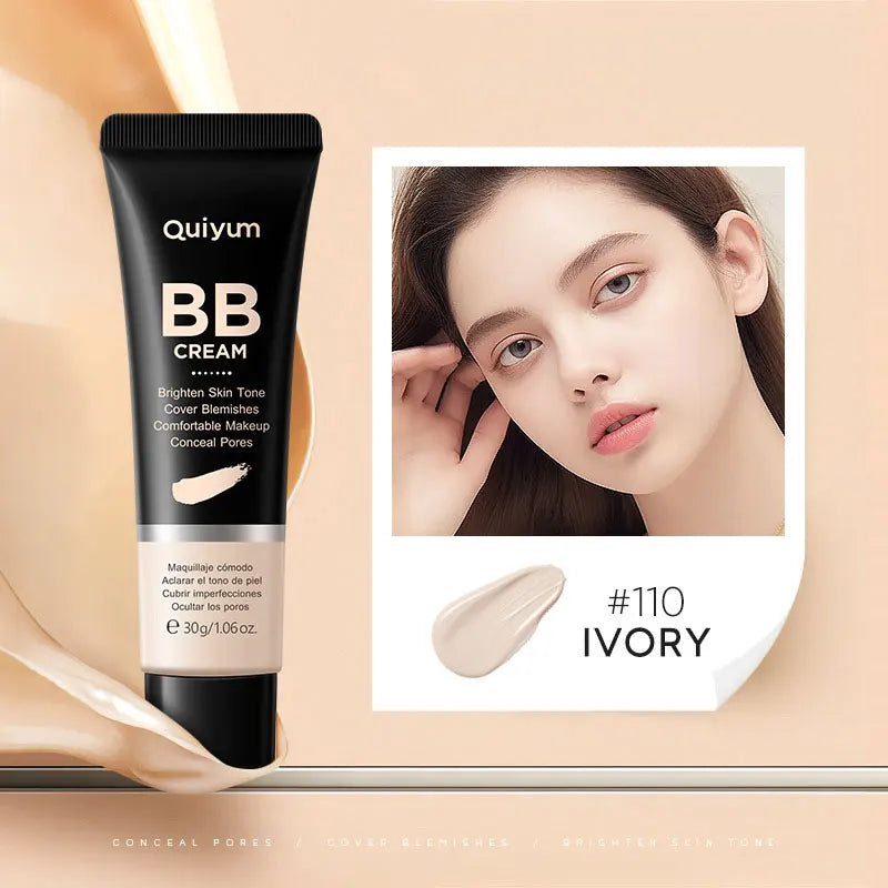High Coverage Foundation BB Cream Concealer Brighten Facial Contour Primer Base Waterproof Long-Lasting Makeup Cosmetic