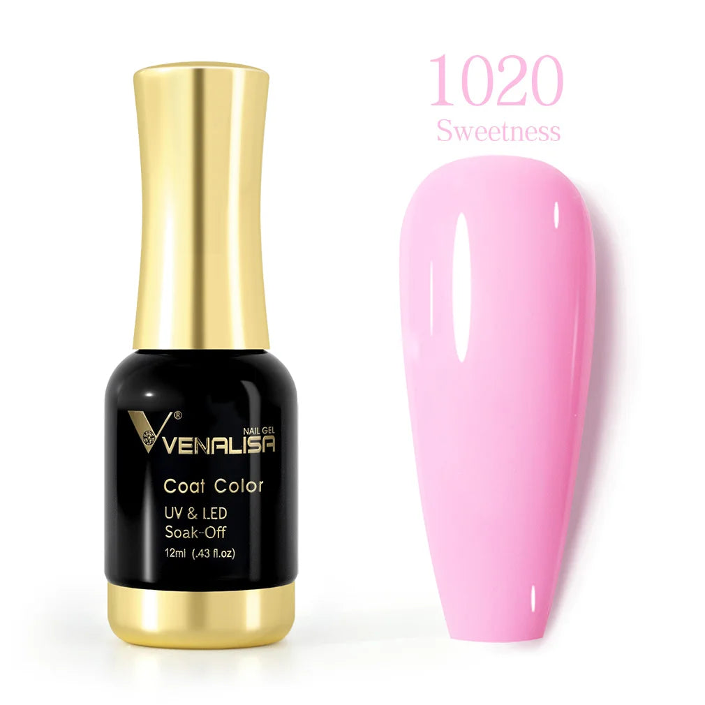 Venalisa 12ml Platinum Gel Nail Polish Super Shiny Effect Nail Gel Perfect Soak off UV&LED Nail Color Foil Chrome Gel Polish