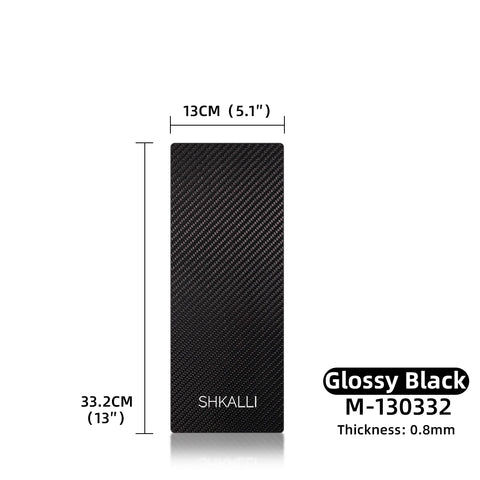 SHKALLI Professional Carbon Fibre Hair Balayage Board and Brush Set Hair Dyeing Tool Kit for Hairdressers