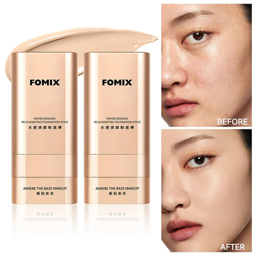 Base makeup foundation stick - Fully moisturizes and covers acne, eyes and stains, convenient for travel