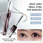 MACKANDY Waterproof 3D Lengthening Mascara Black Eyelash Extension Eye Lashs Brush Long-Wearing Silk Mascara Cosmetics Gift