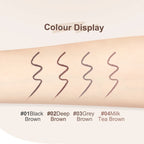 Judydoll Knife-Cut Gel Eyeliner Pencil – Precise Triangle Detailing, Smooth & Beginner-Friendly