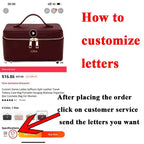 Custom Genuine Leather Travel Cosmetic Bag Set Colorful Classic Saffiano Portable Travel Clear PVC Cosmetic Bag TPU Wash Bag