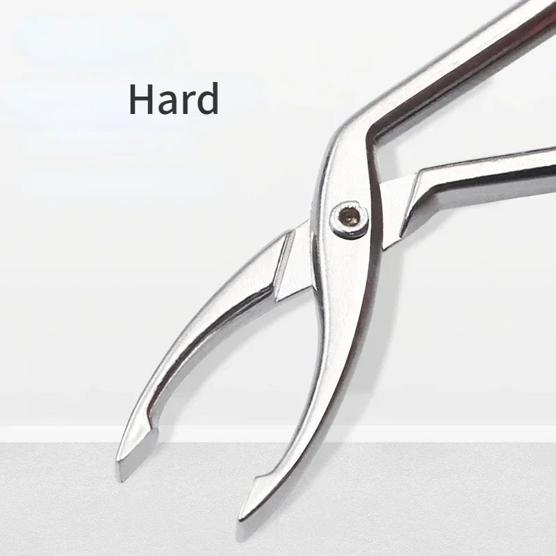 New Elbow Eyebrow Pliers Clip Scissors Tweezers Straight Pointed Stainless Steel Eyebrow Plucking Makeup Beauty Tools
