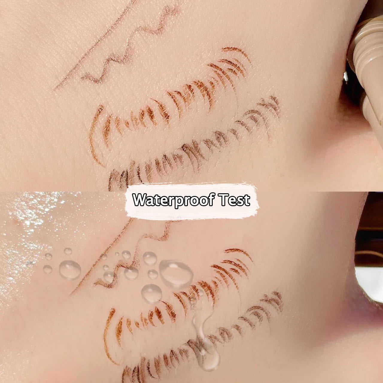 Waterproof Liquid Eyeliner Eyebrow Easy To Color Sweat-proof Eyebrow Pen 0.05MM Ultra Thin Head Eye Liner Eyelash Eye Makeup