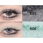 Uhue Single Eyeshadow K Series,Fine Powder,Smooth & Skin-Fit,Subtle Shimmer,Eye Brightening,Matte Finish,Daily Makeup,Glamour