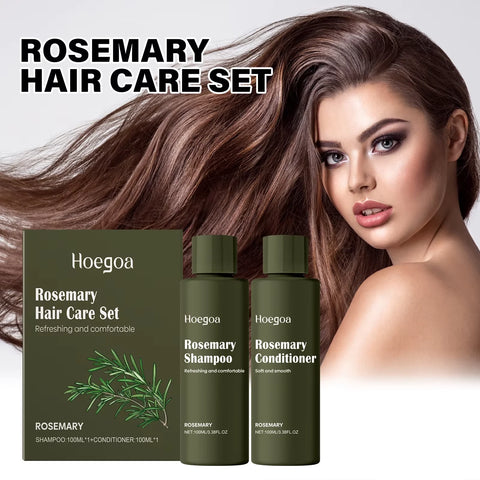 Rosemary Shampoo Conditioner Set Hair Repair Conditioning Prevent Loss Cleansing Dandruff Strengthen Root Hair Regrowth Care