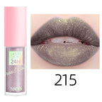 18 Colors Glitter 1pcs Lip Glaze Long Lasting Lip Gloss Waterproof Liquid Lipstick Makeup Lip Oil Lip Tint Moisturizing Lip Balm