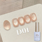 MIANEL 12ML 1-12pcs Jiannan Bistro Cat Eye Gel Nail Polish Blue Nails White Nails Pink Nails Nail Art Use Nail Supplies