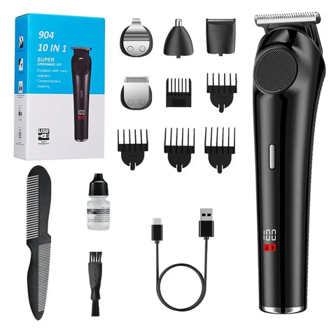 Xiaomi Youpin New Men's MultiFunction Grooming Kit Pro Electric Hair Clipper 5-in-1 Shaver Nose Hair Trimmer Set Trimmer For Men
