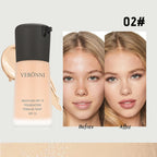 Matte Liquid Foundation Oil Control Concealer BB Cream Waterproof Lasting Full Coverage Natural Face Base Professional Makeup
