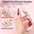 LIMEGIRL 60ml Nail Remover Gel Remover Nail Liquid Easy Soften Remove Fake Nails Solid Adhesive Press-On Nail Gel Remover Tool