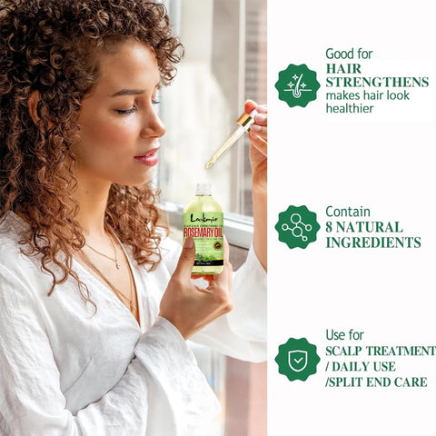 Women Hair Care Products Moisturizing and Nourishing Rosemary Hair Oil Natural Batana Oil or Chebe Serum Anti-frizz Conditioner