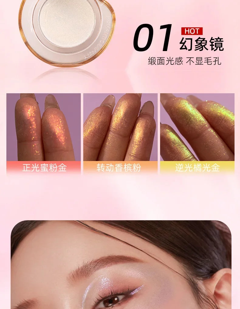RMT Romantic Beauty Vientiane Chameleon Highlight Blush Repair 3-in-1 Liquid Brightens Face