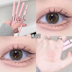 Meniscus Double-end Lying Silkworm Eyeliner Pencil Pearlescent Matte Nude Pink Highlighter Shadow Pen Brightening Eye Makeup