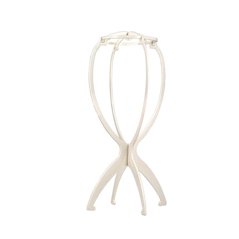 Nunify Plastic Wig Stand Portable Wig Head Stand Black Pink Wig Hang Holder Stand Durable Hair Display Tools Wig Accessories