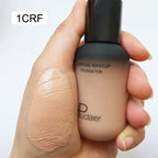 40ML Face Liquid Foundation Full Concealer Makeup Waterproof Base Brighten Whitening Cover Dark Circle Matte Foundation Cosmetic