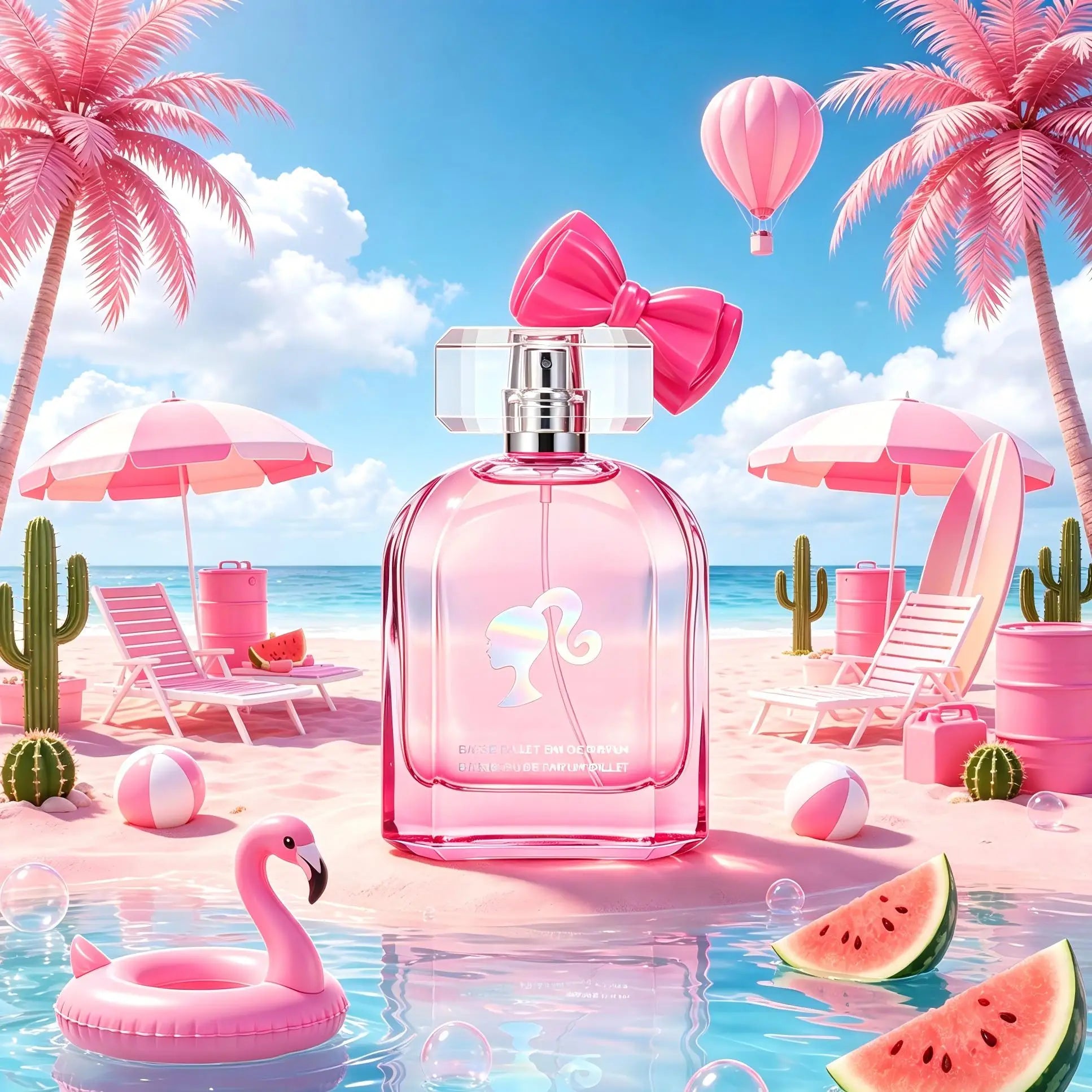 MINISO & BARBIE Women Perfume Original Floral Fruity Designer Fragrance For Woman Spray 50/75ML Girl Present Children Gift